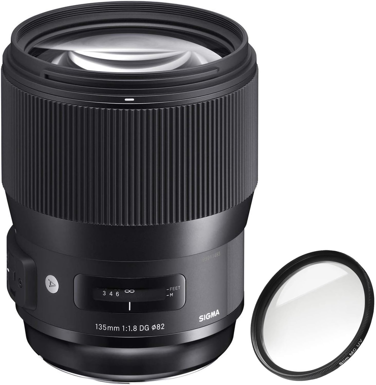 Amazon Com Sigma 135mm F 1 8 Dg Hsm Art Lens For Canon Ef With Pro Filter Renewed Camera Photo