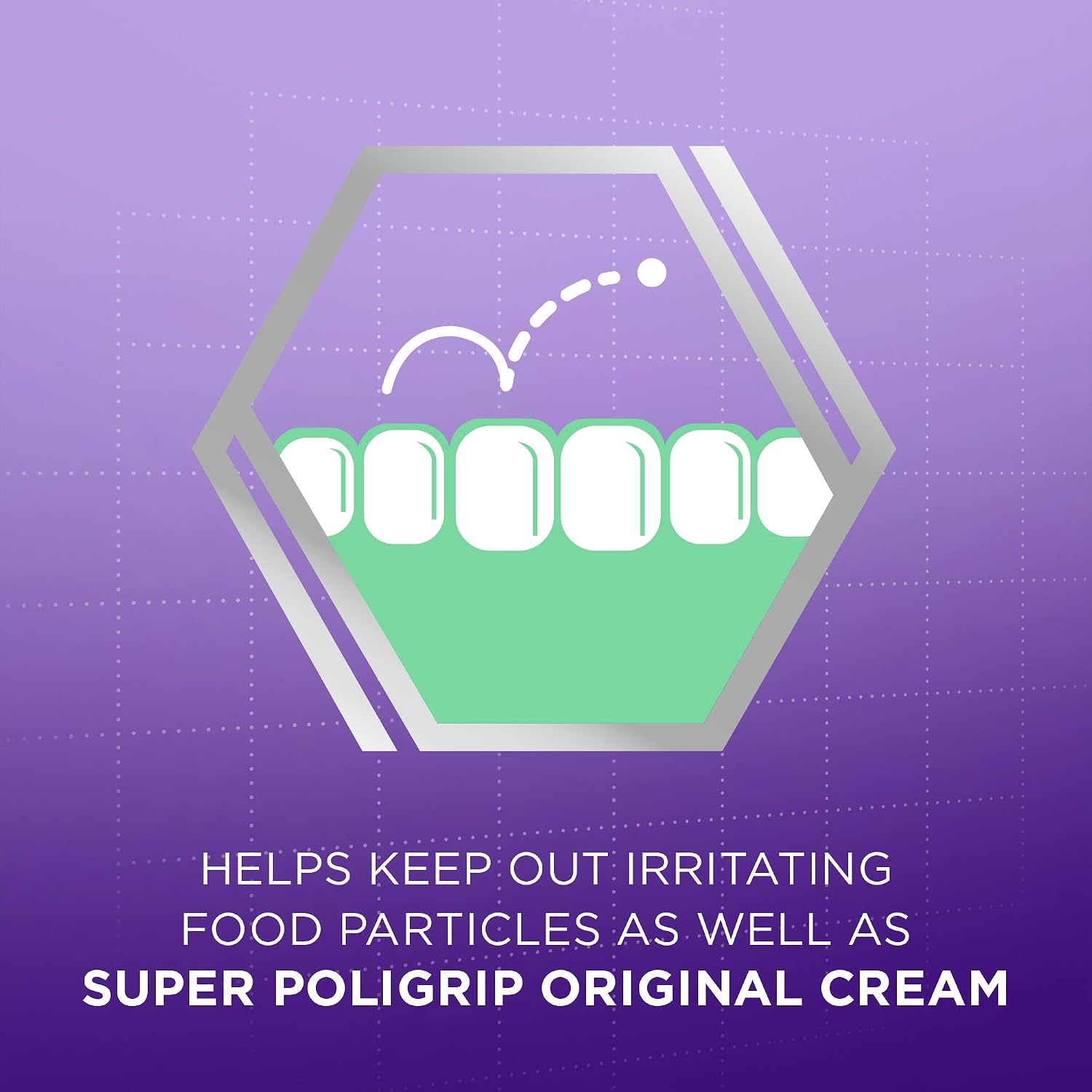 Super Poligrip Comfort Seal Denture Adhesive Strips, 40 Count(Pack of 4), purpura, 40 Count (Pack of 4) - Image 5