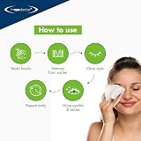 The Eye Doctor Tea Tree Eyelid Wipes 20 Gentle Biodegradable Clean Soothe Dry view 5