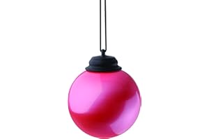 Xodus Innovations WP485 Battery Powered Summer Patio 5" Globe Light with Automatic On and Off, Pink