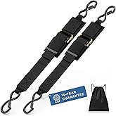 1208LB Heavy Duty Boat Tie Down Straps to Trailer, Anti-Corrosion 2" x 48" Adjustable Boat Trailer Straps for Trailering Safety with Jet Ski, Boat, Kayak, Pontoon, etc.
