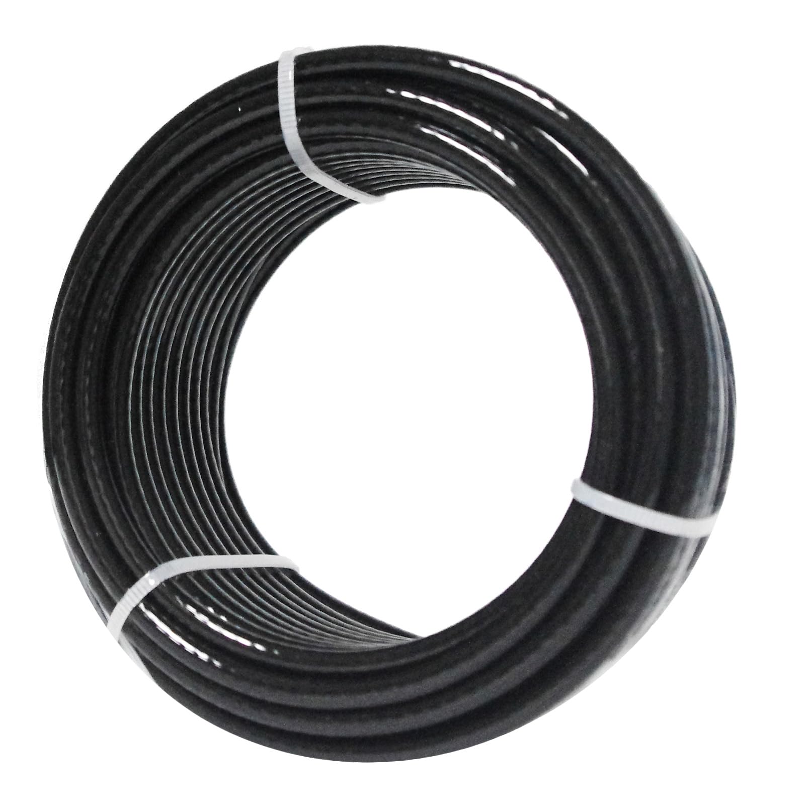 Photo 1 of FOLUXING 32.8Ft Fitness Pulley Cable, Gym Steel Cable for DIY Home Gym, Gym Cable Replacement for Pulley Cable Machine,TPU Coated,Thick 1/4"(6mm)