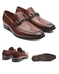 Dunross & Sons Grayson Men's Bit Loafers, Dress