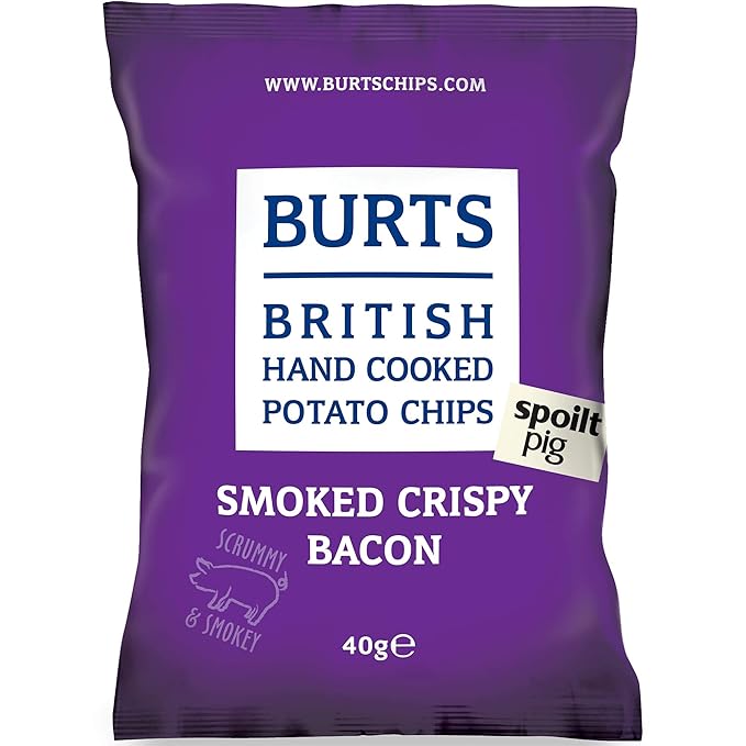 Burts Crispy Bacon Crisps 20x40g Amazon.co.uk Grocery