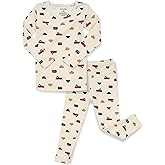 AVAUMA Baby Boys Girls Pajama Set 6M-8T Kids Cute Toddler Snug fit Pjs Cotton Sleepwear