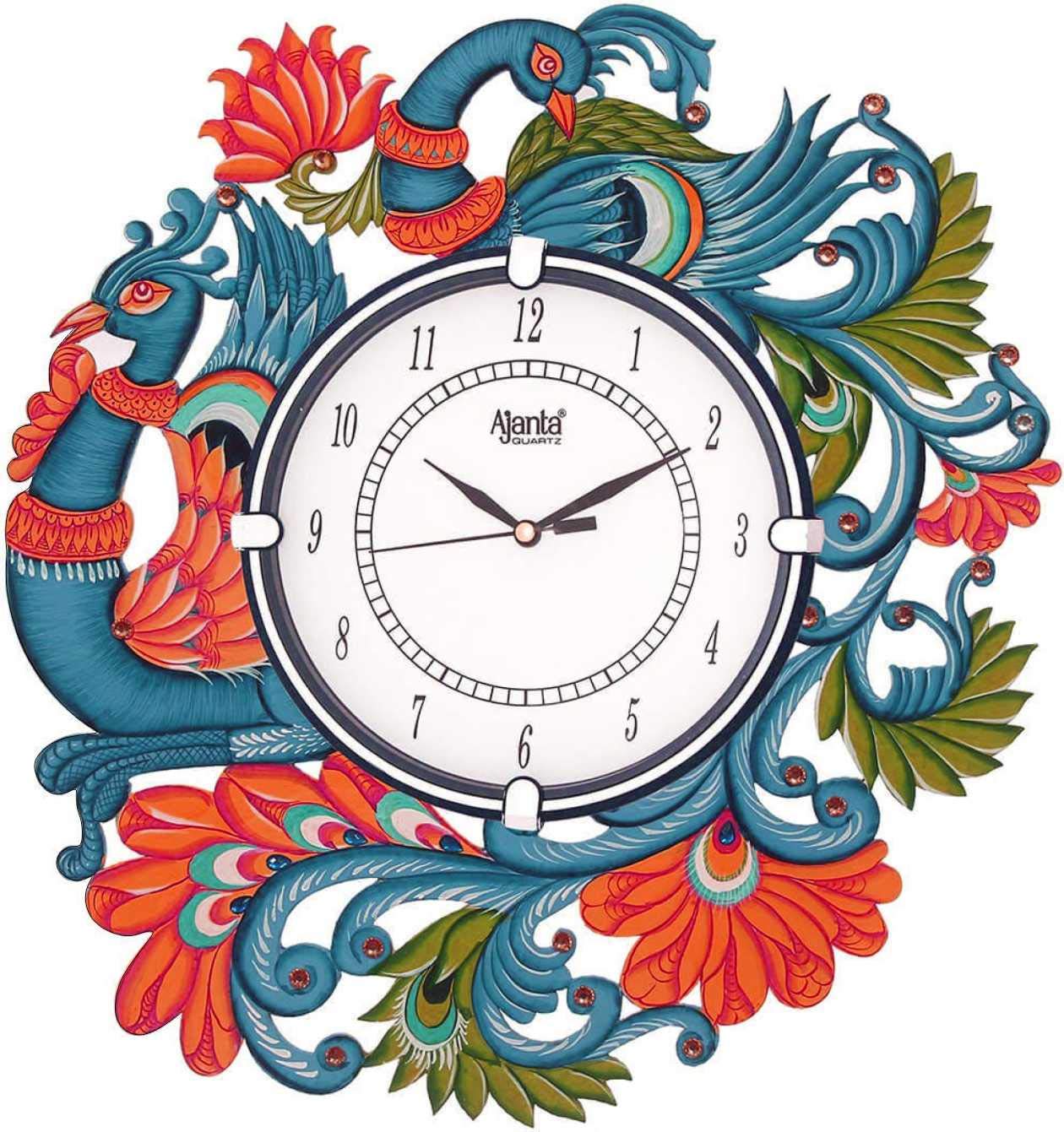Buy Ajanta Wall Clocks for Home Living Room Office Plastic (12 inch x