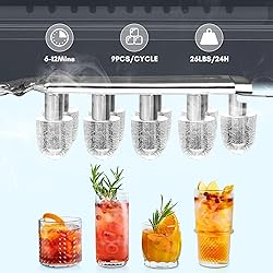 ZAFRO Countertop Ice Maker,Portable Ice Machine