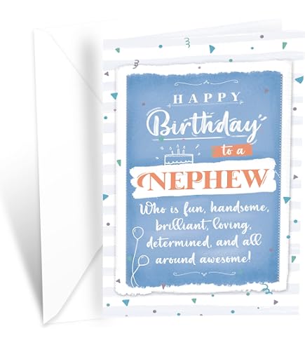 Tarjeta De Cumpleaños Número 14 Para Nieto, Tarjeta De