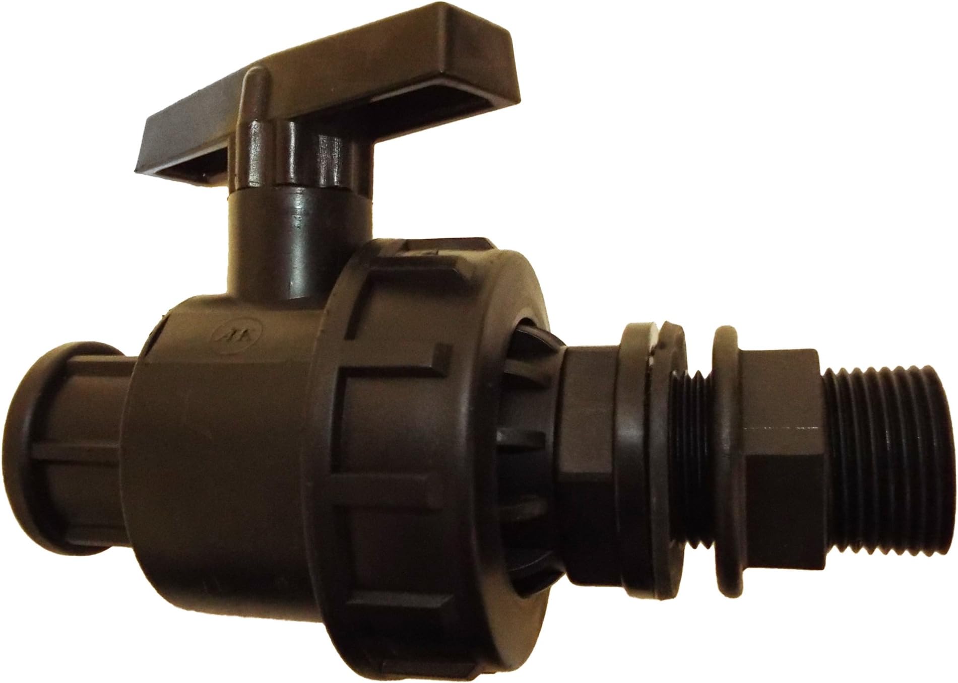 1" Water Butt/Storage Tank Joiner Connector with Ball Valve