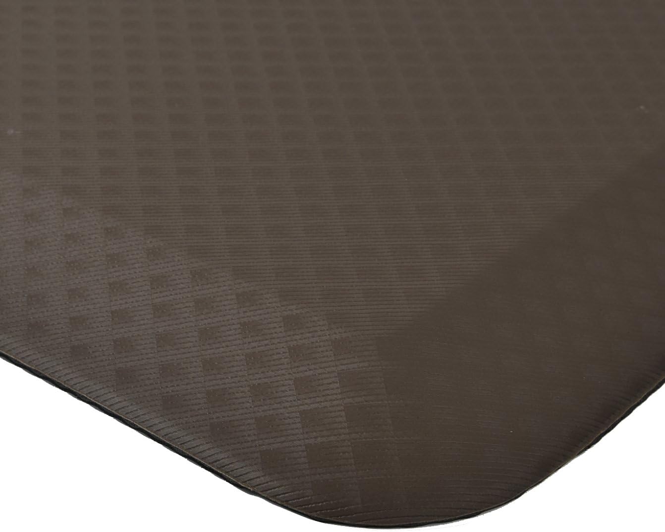 FOOTIGHT Cushioned Non-Slip Anti-Fatigue 20x39x3/4" Eco-friendly Waterproof Standing Comfort Mat, Perfect for for Office,Kitchen,Standing desk(Brown)