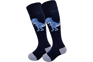 HIGHCAMP 2 Pairs Kids Merino Wool Ski Snowboard Socks Boy Girl Toddler Winter Snow Socks