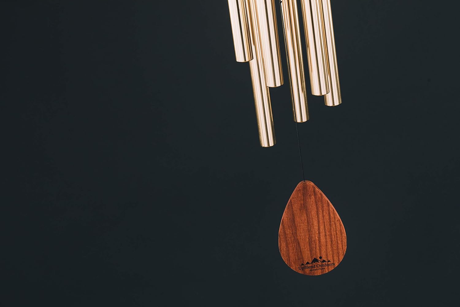 UpBlend Outdoors Large Wind Chime - The Classic Havasu is 38” Total Length - Hand-Tuned and Beautiful as a Gift or for Your Patio, Garden, and Outdoor Home décor : Garden & Outdoor