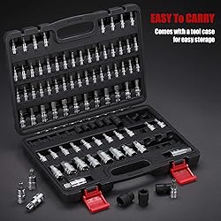 RIMKOLO 92-Piece Allen and Torx Bit Socket