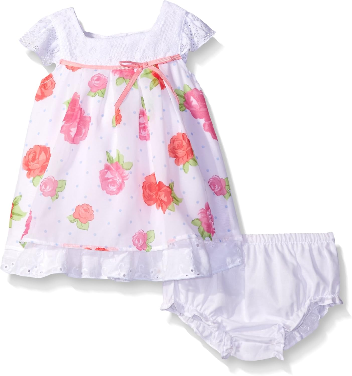 sweet heart rose baby dress