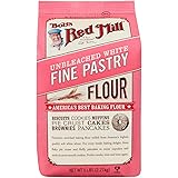 Bobs Red Mill Flour, White Pastry Unbleached, 5Pound
