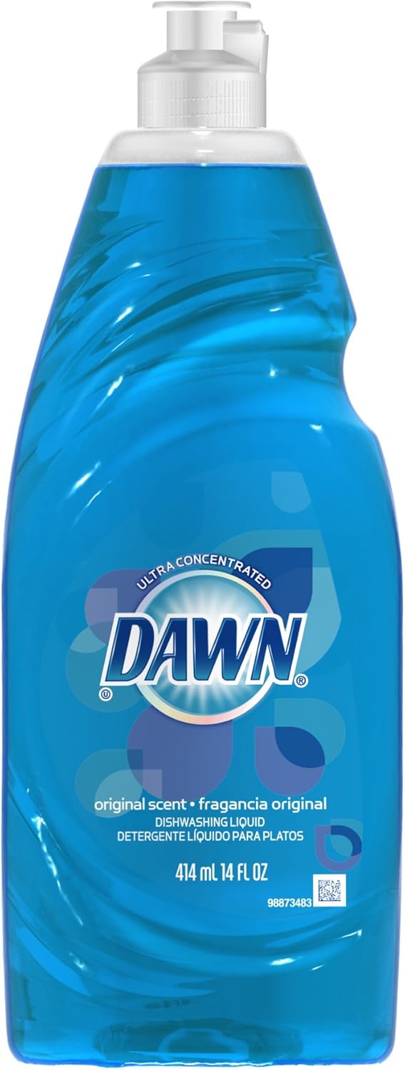 Dawn Ultra Dishwashing Liquid, Original Scent, Blue, 14Ounce Amazon