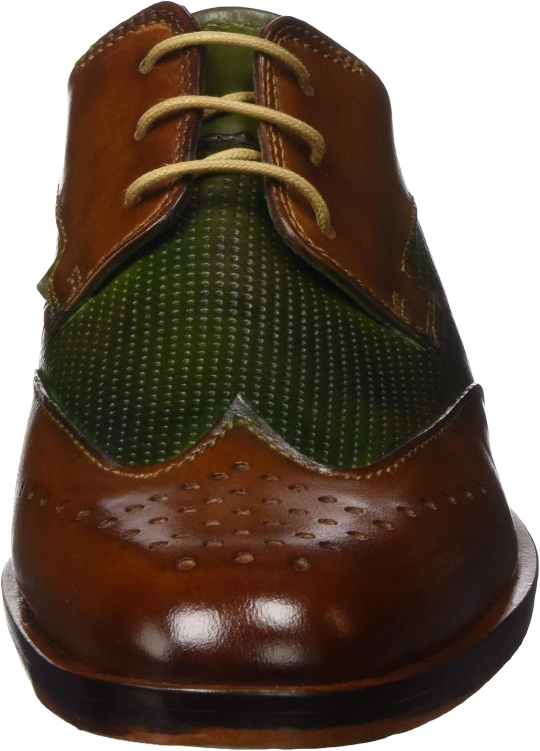 Derby da Uomo scarpe stringate in pelle blu scarpa elegante blu da uom-  CommercioVirtuoso.it