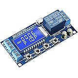 DROK Timer Relay, Time Delay Relay DC 5V 12V 24V Delay Controller Board Delay-off Cycle Timer 0.01s-9999mins Trigger Delay Sw