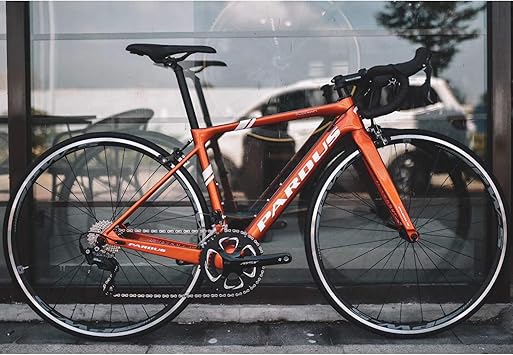 Amazon 700c ロードシマノ自転車レーシング 自転車 カーボンファイバーエアロフレーム 超軽量 ロードバイク 700 1901 シナジー合同会社 ロードバイク