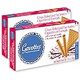 Gavottes Ice Cream Wafer Cookies 100g - Wafer Rolls & Fan Wafers 2 Pack | Crisp & Crunchy Wafer Thins, Made in France by Gavottes | 2 boxes of 20 French Gaufrettes (2 x 100g/3.52oz)