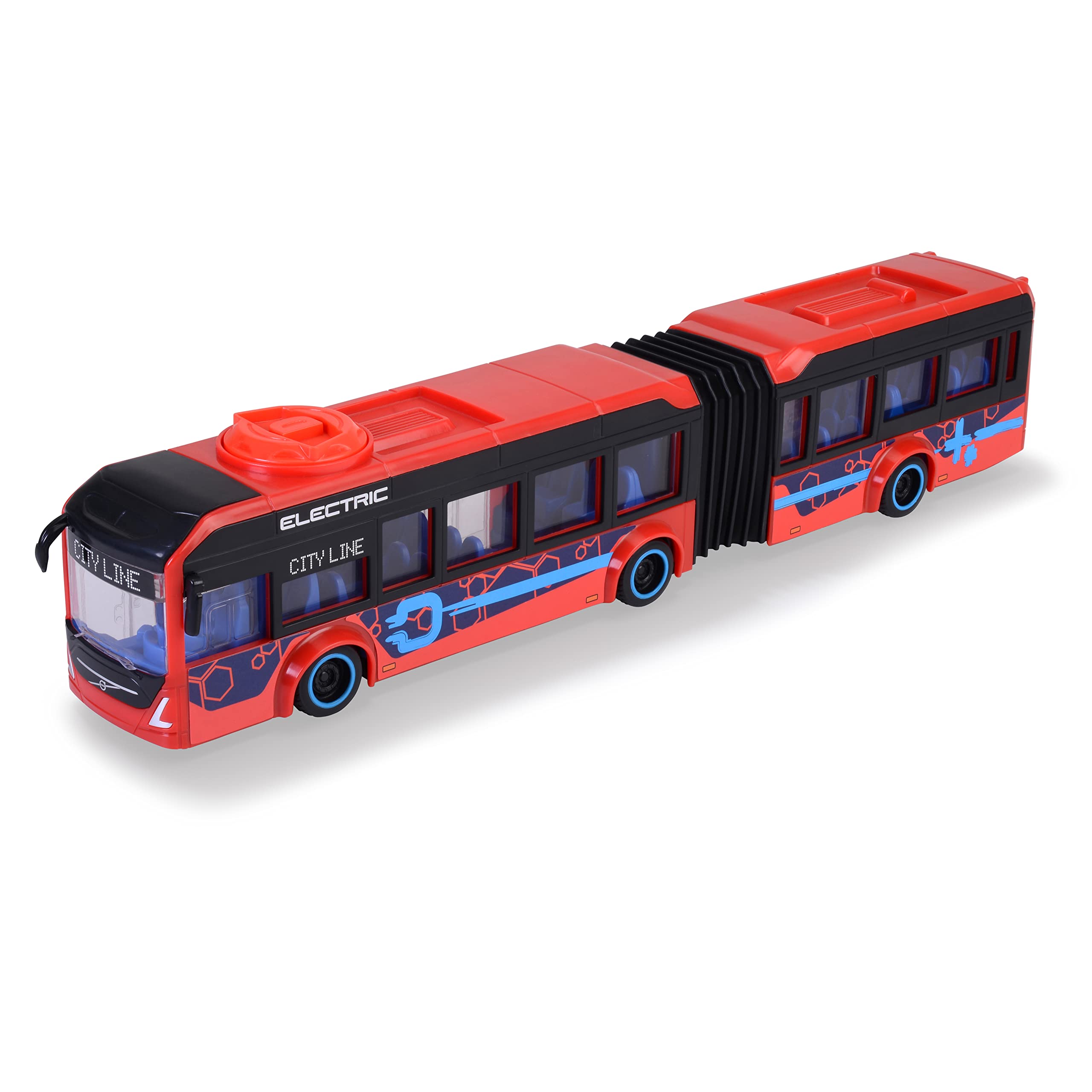 DICKIE VOLVO 7900 E City Bus 40cm toy bus for kids