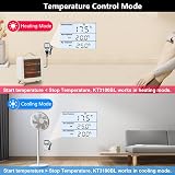 KETOTEK KT3100BL Temperature Controller Thermostat Plug 220V with LCD view 5