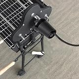 onlyfire Rotisserie BBQ Motor for Cyprus Grills 3-4 RPM UK Plug 4W Plastic Black view 3