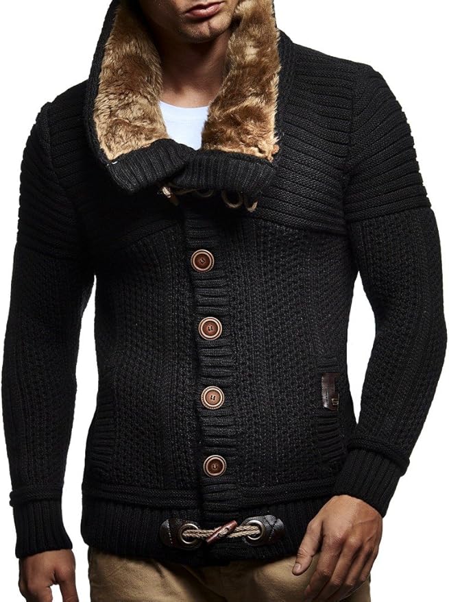 men's jumper with collar