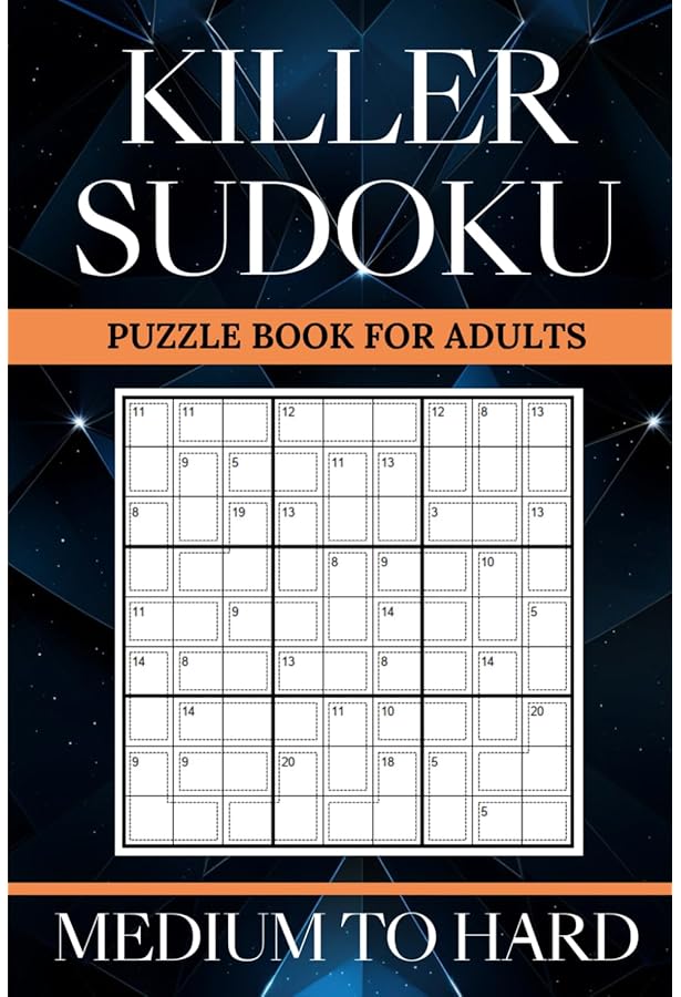 sumasuko商品 Killer Sudoku Puzzle Book for Adults: (Sumdoku Sum Doku Sumoku