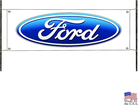 Amazon Com Ford Offical Car Logo Business Advertising Vinyl