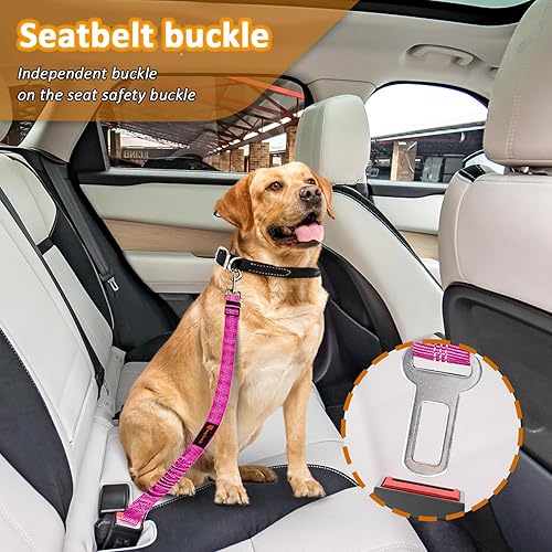Removable Dog Seat Belt Harness for Car, in Pet Dog Car