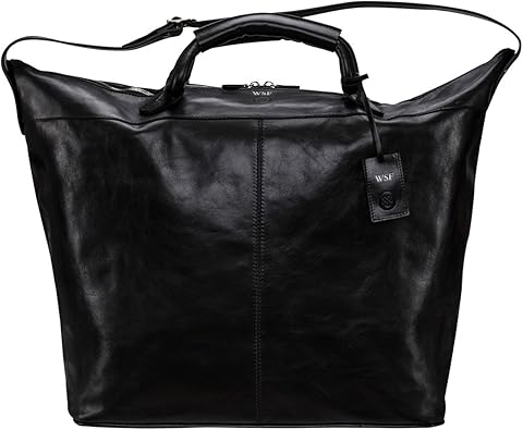 luxury leather travel bags