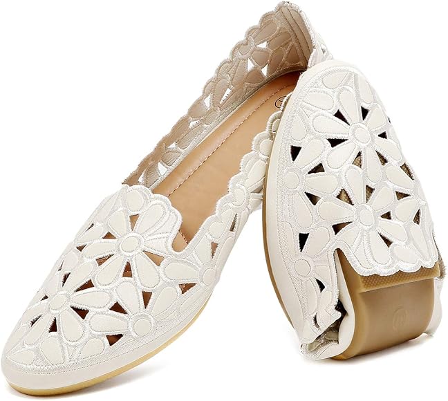 leather women's flats