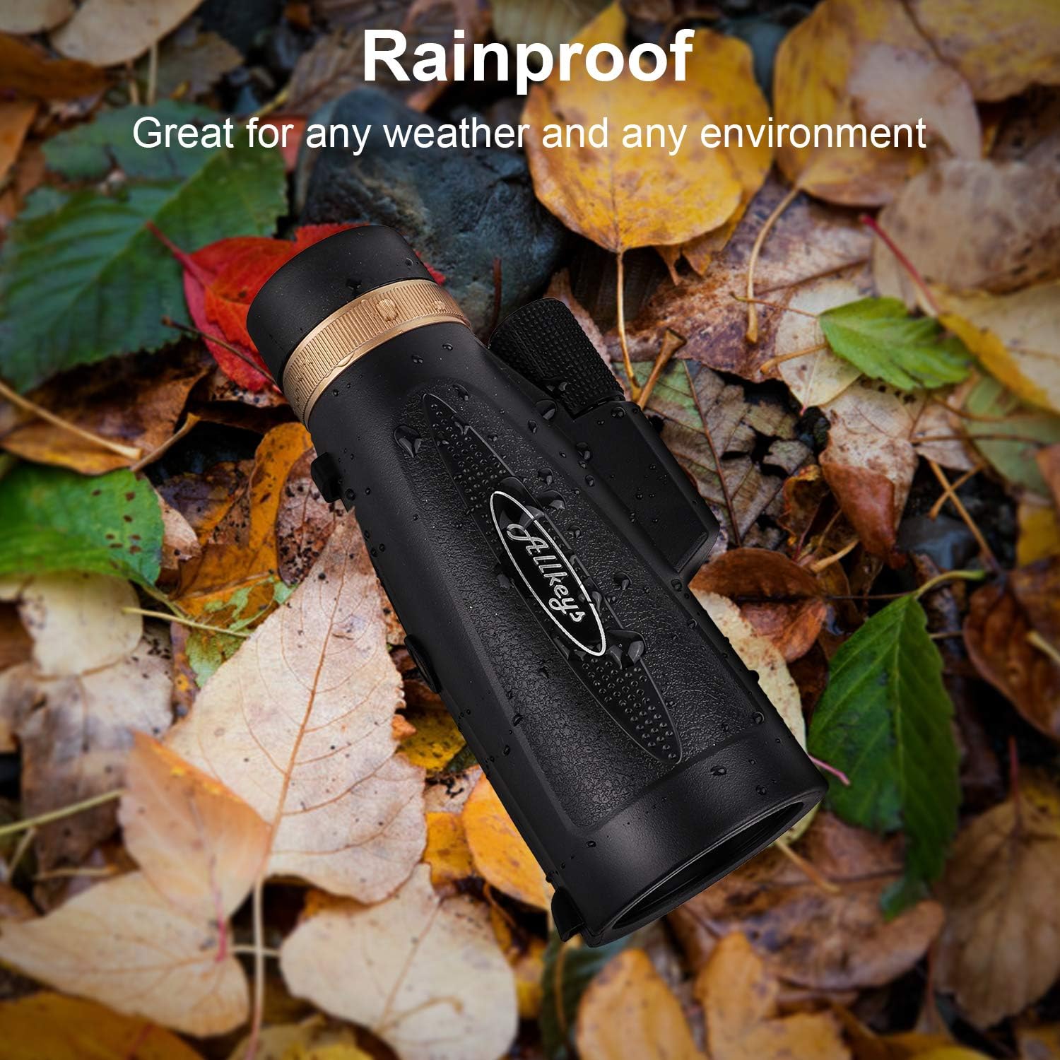 Allkeys 16x55 High Definition Monocular Telescope and Quick Smartphone Holder, 2020 Newest Waterproof Monocular, Day & Low Night Vision, BAK4 Prism for Wildlife Bird Watching Hunting : Camera & Photo