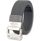 Dienbona Tactical Canvas Work Belt for Men & Women, Heavy Duty Adjustable D-Ring Webbing for Hiking & Everyday Use