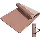 PAIDU Yoga Mat 8mm Super Thick TPE Fitness Mat | SGS Certified | Non-Slip, Odorless & Tear-Resistant | Unisex with Strap | for Yoga, Pilates, Meditation & Home Workouts