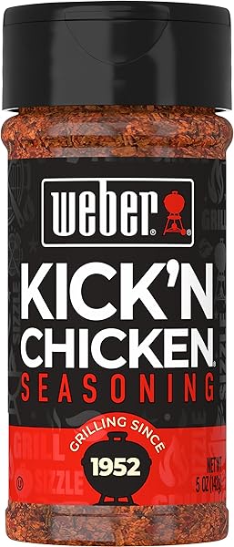 WEBER KICK’N CHICKEN SEASONING, 5 OZ