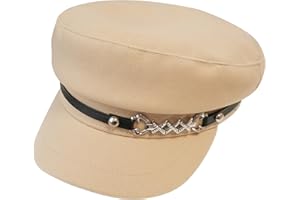Mladahat Newsboy Hat for Women Adjustable Baker Boy Cap Fall Painter Beret Cap Fashion Hat for Daily Dressing