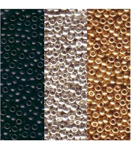 Miyuki Size 8/0 Round Seed Beads – Duracoat Galvanized Silver – 22g (8-4201) – Made In Japan