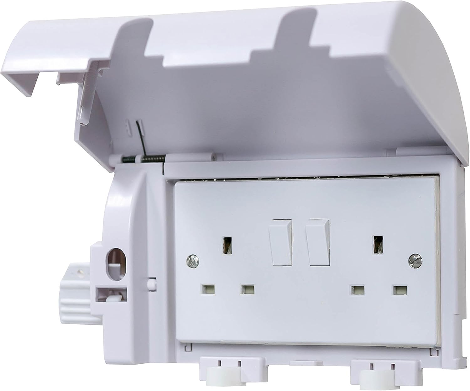 Socket Safe UK Electrical Key Lockable Twin Plug Socket Protector