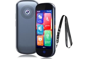 SKARA Language Translator Device 2024, Two-Way Instant AI Voice Translator for 137+ Languages, Portable 4" HD Online/Offline Translation for Travel Business