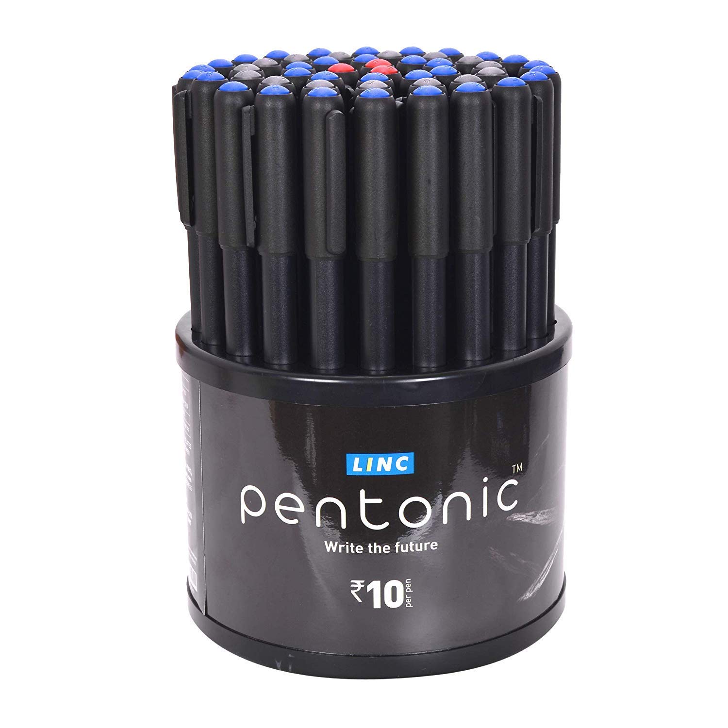 Pentonic Linc Ball Point Pen (Assorted Colour)-Pack of 50: Amazon.in ...