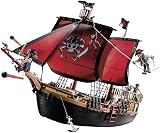 Playmobil 70411 Pirates Large Floating Pirate Ship Toy Ages 4+ view 7