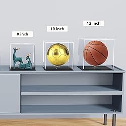 QIMOND 8 Inch Acrylic Display Case for