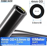TAILONZ PNEUMATIC 4mm PU Air Hose 10m 2.5mm ID Pipe Kit with Fittings view 2