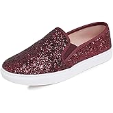 FEVERSOLE Women's Fashion Slip-On Sneaker Casual Flat Loafers