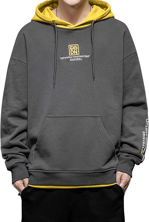 Amazon Seranier 秋冬新品 パーカー メンズ カジュアル スポーツウェア フード付き 裏起毛 保温 防寒 男女兼用 刺繍 オーバーサイズ 長袖 ポッロシャツ 部屋着 春秋冬 M Xxxl トレーナー パーカー 通販
