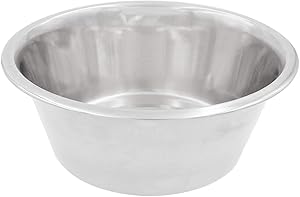 Fuzzy Puppy Pet Products Stainless Steel Dog Bowl