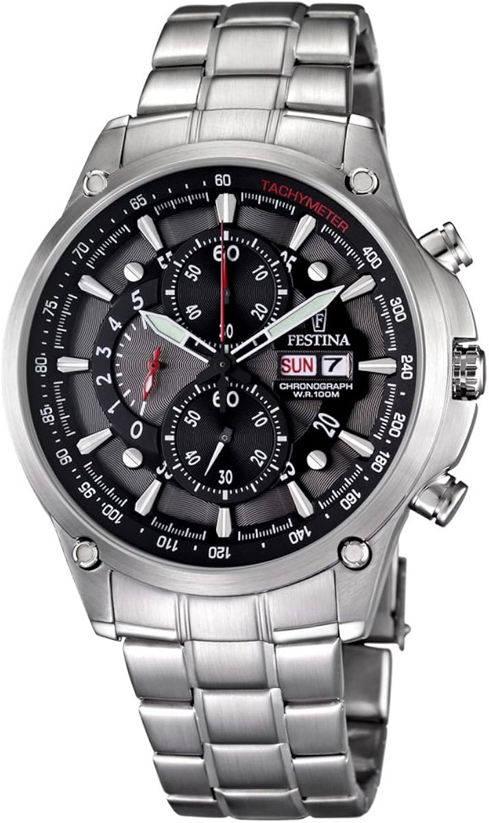 Montre Festina Chronographe Homme 20635_3 - Acier Inoxydable, Mouvement Quartz, Garantie 3 Ans