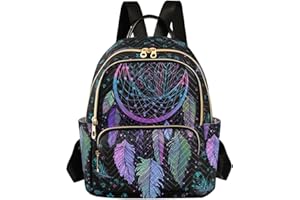 PJGINUIUA Women Fashion Backpack Purse Casual Lightweight Travel Shoulder Bag Rucksack Ladies Bag
